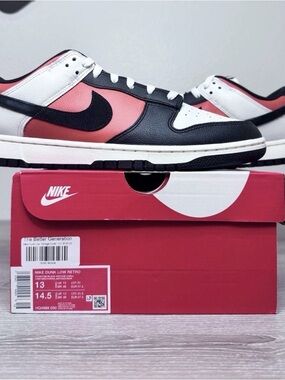 Size 13 - Nike Dunk Low Vintage Coral HQ4988-030 NEW DS